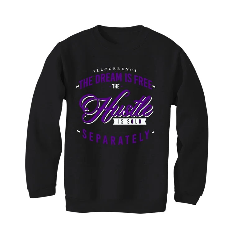 Nike SB Dunk Low “Court Purple” | illcurrency Black T-Shirt (The dream is free) - Image 4