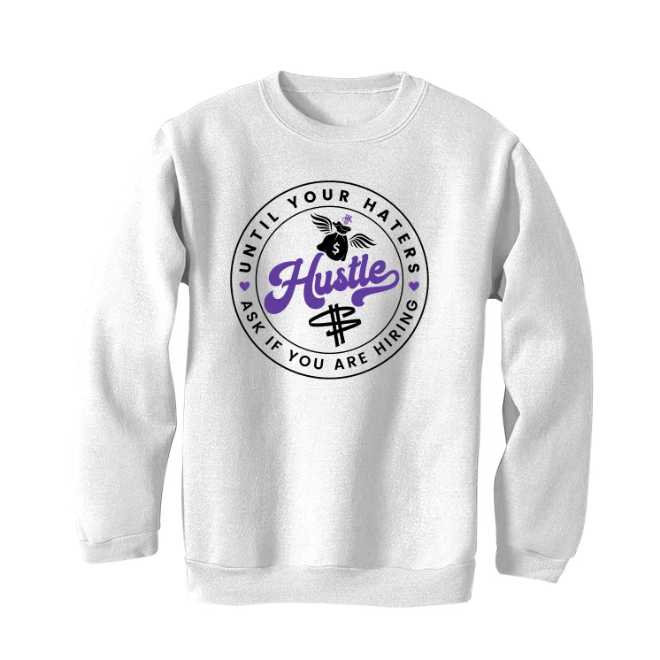 Nike SB Dunk Low “Court Purple” | illcurrency White T-Shirt (Haters Catch Up) - Image 4