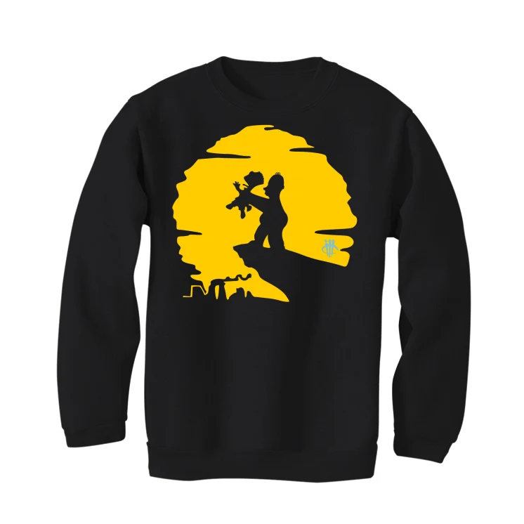 Nike SB Dunk Low "Homer Simpson" Black T-Shirt (Choke Em) - Image 4