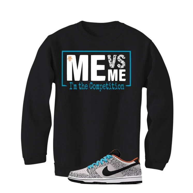 Nike SB Dunk Low Safari Olympics Black T-Shirt (Me vs Me)| illcurrency - Image 4