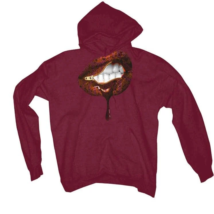 Patta x Nike Air Max 1 “Rush Maroon” Maroon T-Shirt (LIPS UNSEALED) - Image 3
