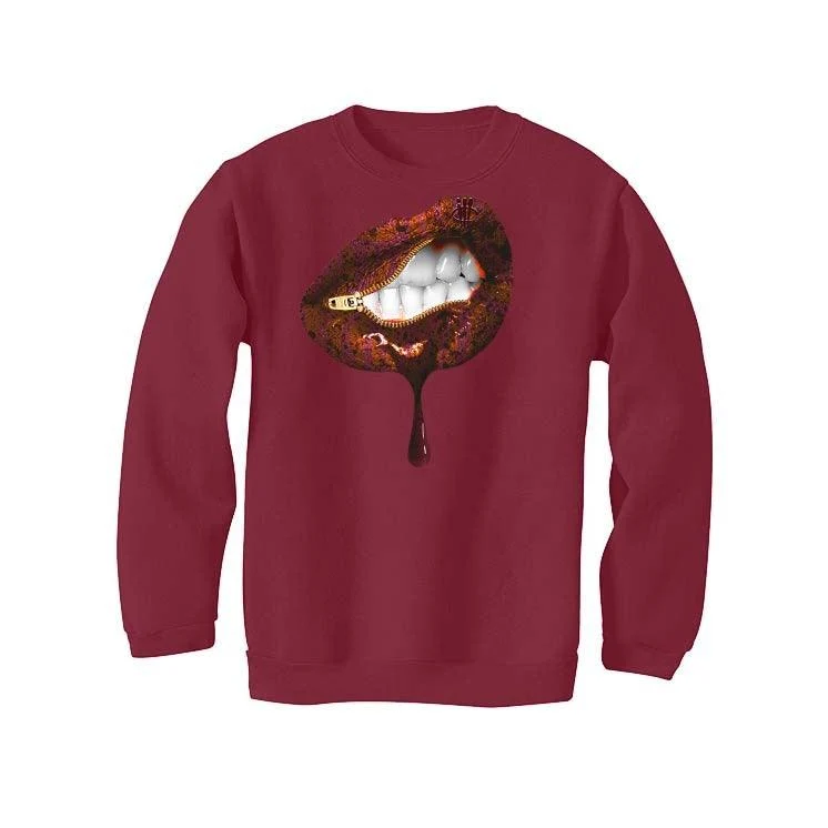 Patta x Nike Air Max 1 “Rush Maroon” Maroon T-Shirt (LIPS UNSEALED) - Image 4
