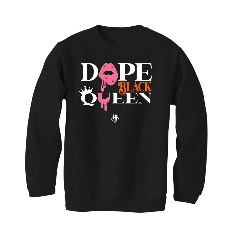 Powerpuff Girls X Nike SB Dunk Low Blossom | illcurrency Black T-Shirt (Dope Black Queen) - Image 4