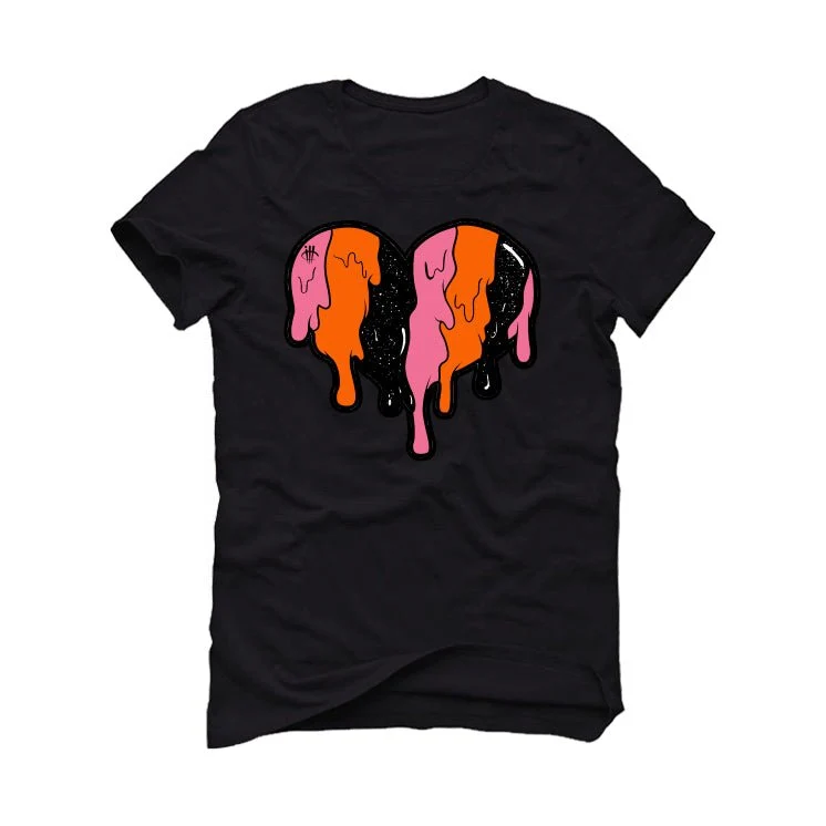 Powerpuff Girls X Nike SB Dunk Low Blossom | illcurrency Black T-Shirt (Heart) - Image 2