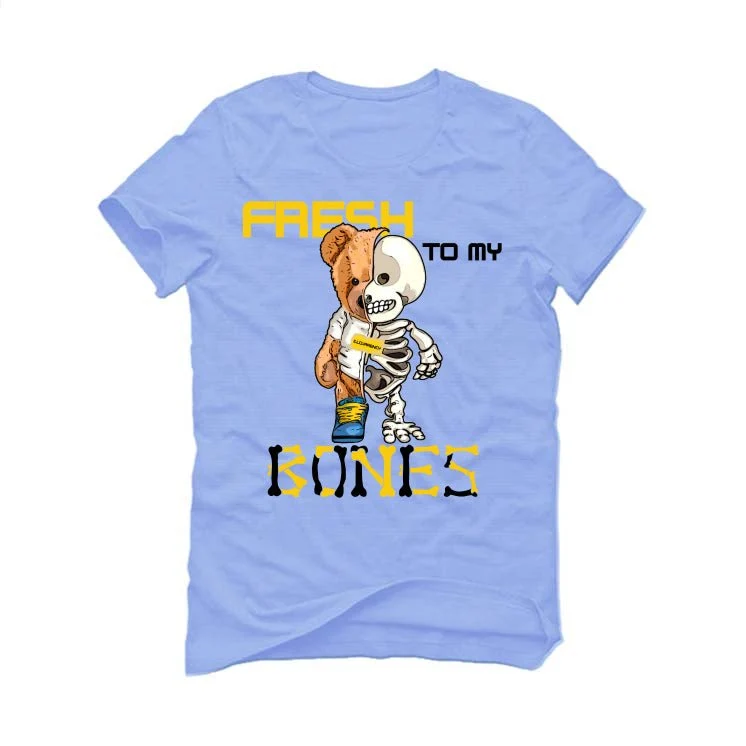 Powerpuff Girls X Nike SB Dunk Low Bubbles | illcurrency Carolina Blue T-Shirt (Fresh to my bones) - Image 2