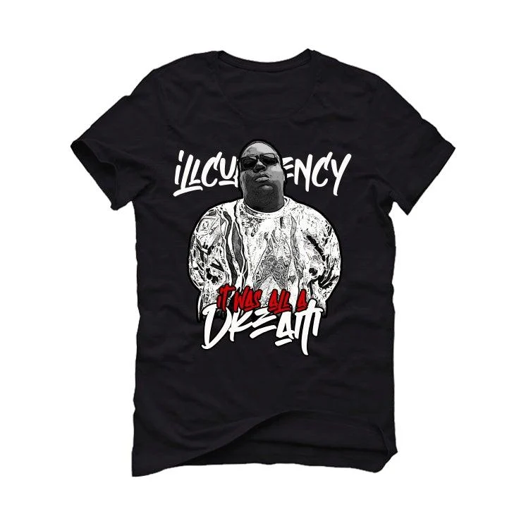 Quartersnacks x Nike SB Dunk Black T-Shirt (It was all a dream) - Image 2