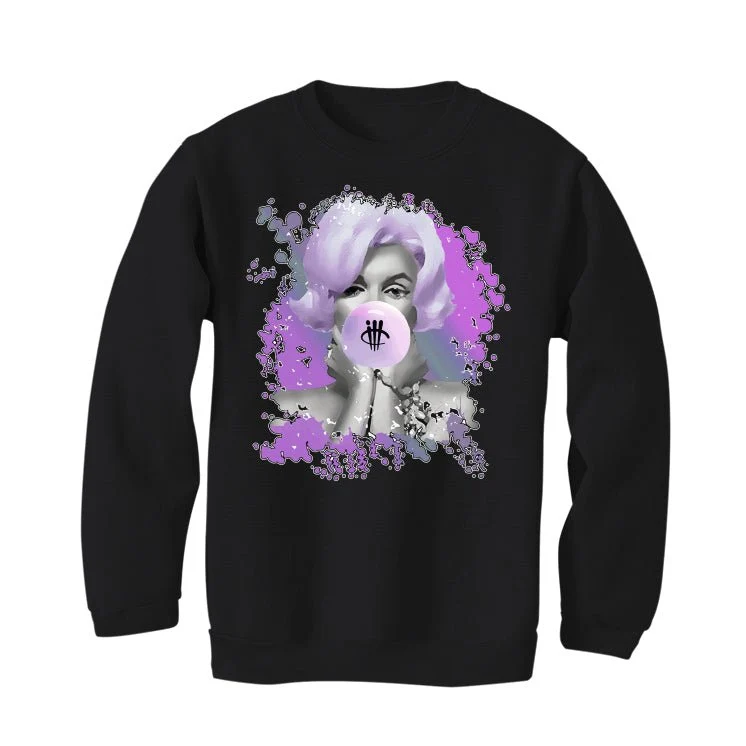 Reebok Question Mid “Grape Toe”| ILLCURRENCY Black T-Shirt (BUBBLE GUM) - Image 4