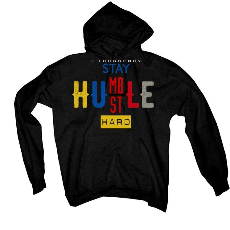 REEBOK X POWER RANGERS QUESTION MID 'MEGAZORD' Black T-Shirt (Stay Humble Hustle Hard) - Image 3