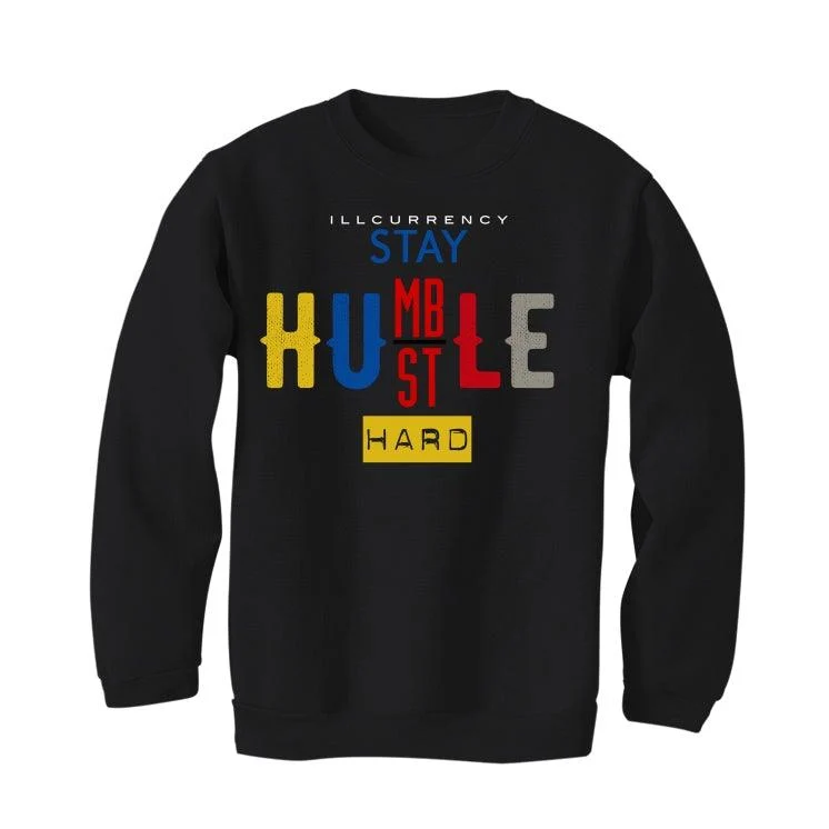 REEBOK X POWER RANGERS QUESTION MID 'MEGAZORD' Black T-Shirt (Stay Humble Hustle Hard) - Image 4