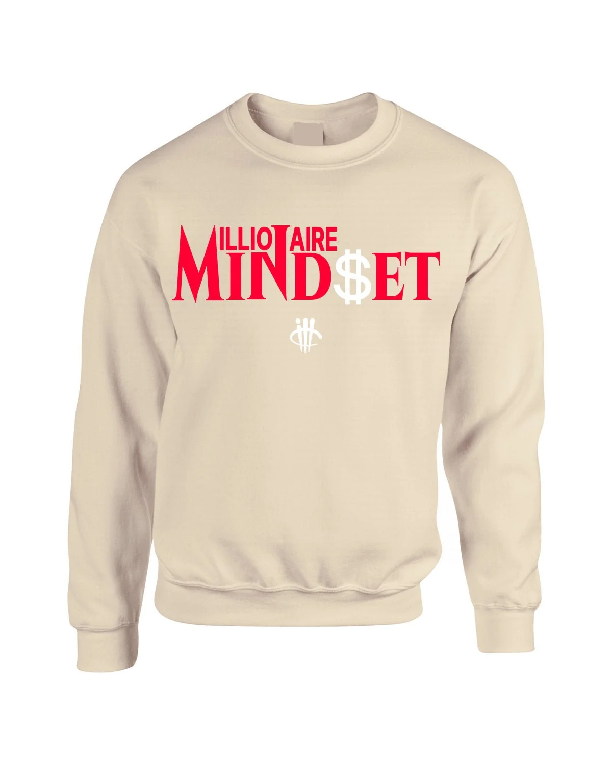 SoleFly x Air Jordan 8 Mi Casa Es Su Casa | illcurrency Tan T-Shirt (Millionaire Mindset) - Image 3