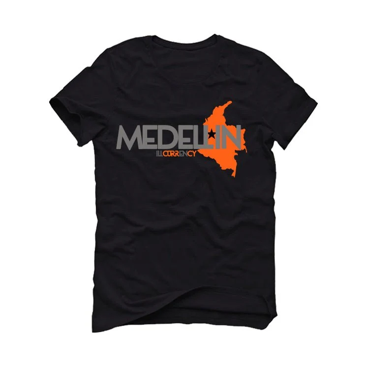 The adidas Yeezy Boost 350 V2 "Dark Beluga" | illcurrency Black T-Shirt (Medellin) - Image 2