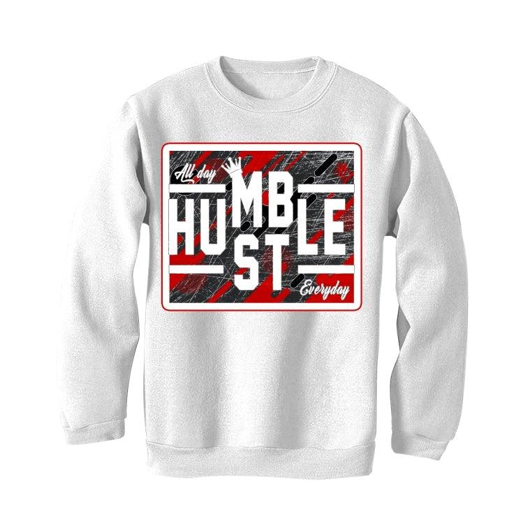 THE AIR JORDAN 11 "CONCORD”2020 White T-Shirt (ALWAYS HUSTLE) - Image 3