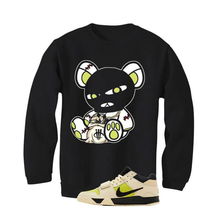 Travis Scott x Jordan Jumpman Jack Bright Cactus Black T-Shirt (Masked Teddy)| illcurrency - Image 4