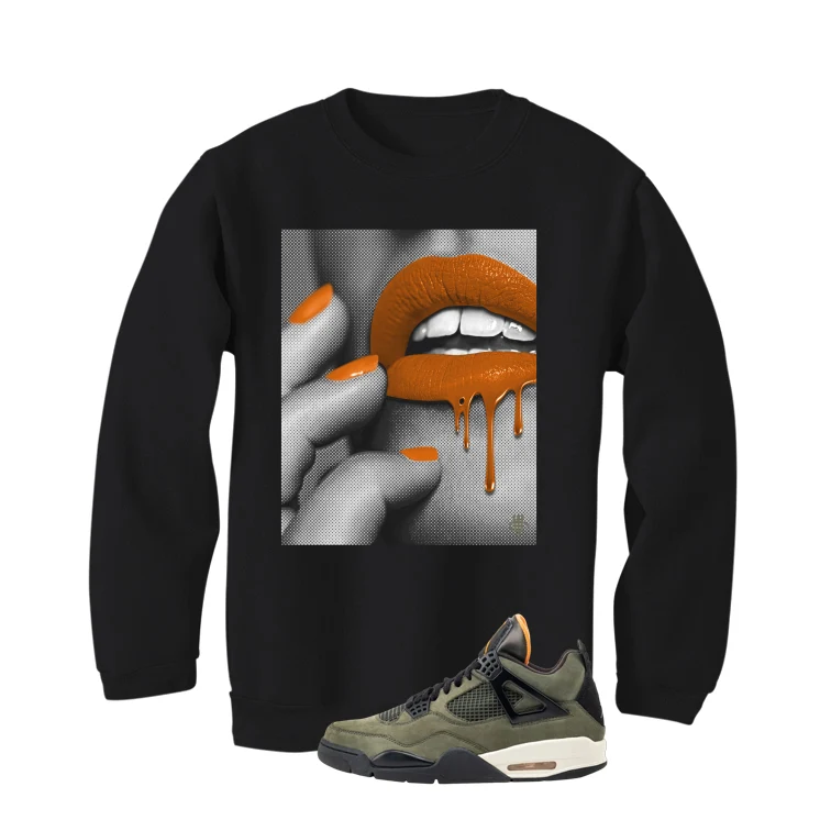 Undefeated x Air Jordan 4 Black T-Shirt (Touch)| illcurrency - Image 4