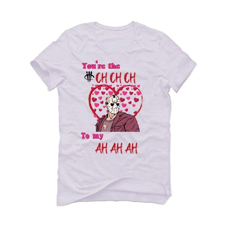 VALENTINE'S DAY White T-Shirt (ah ah ah) - Image 2