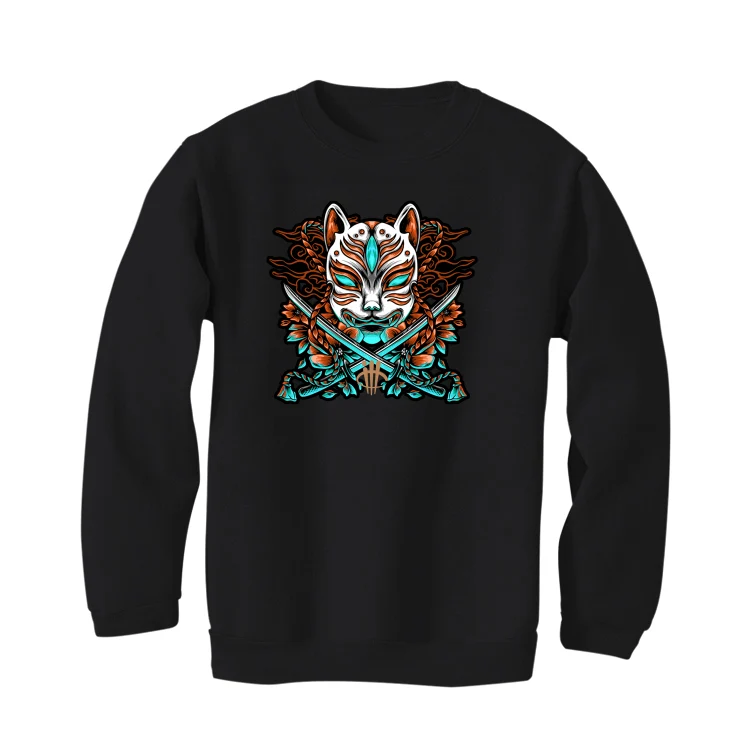 Women's Dunk Low Patchwork Black T-Shirt (CAT MASK) - Image 4