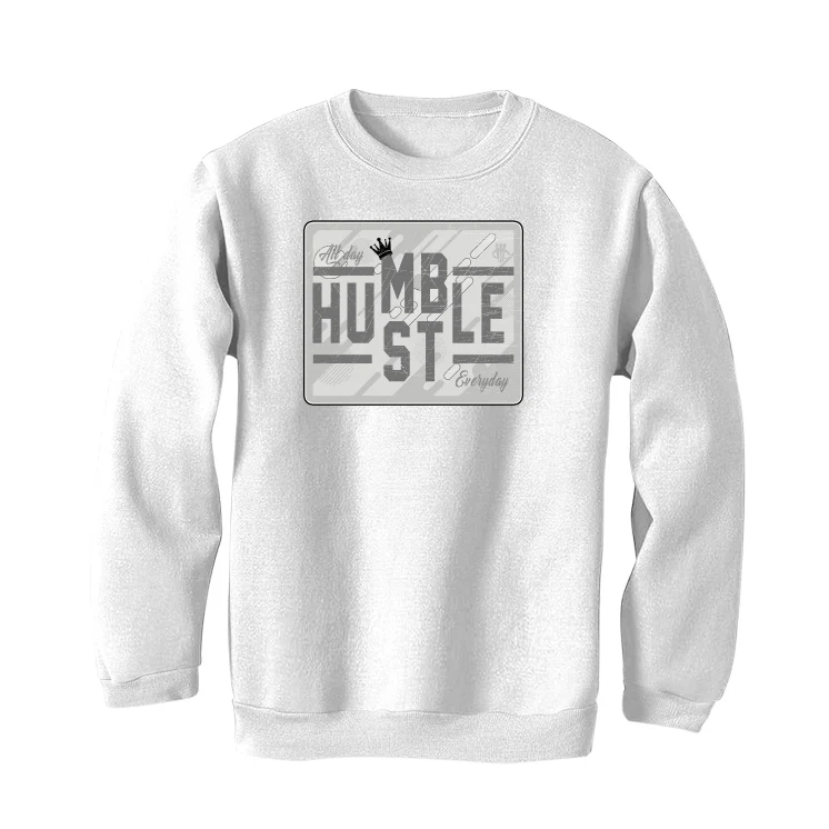 YEEZY BOOST 350 V2 (BONE) White T-Shirt (always hustle) - Image 4