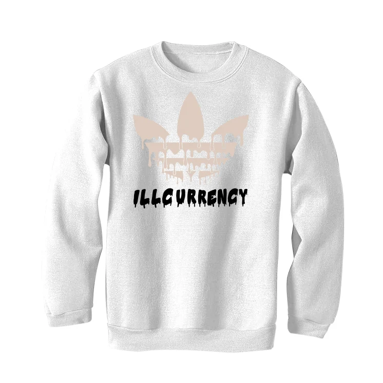 YEEZY BOOST 350 V2 "Slate" White T-Shirt (Drip) - Image 4