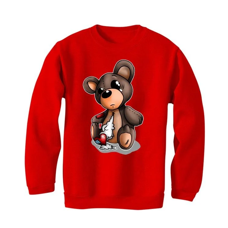 Yeezy Foam Runner Vermiliion Red T-Shirt (Teddy) - Image 3